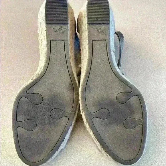 Life Stride Soft System Peep Toe Espadrille Sandal, Bronze, size 7M/37 - Picture 2 of 4